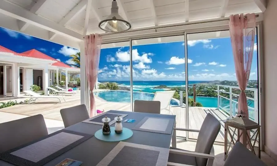 Ocean Bungalow Villa With Spectacular Bay Views Marigot