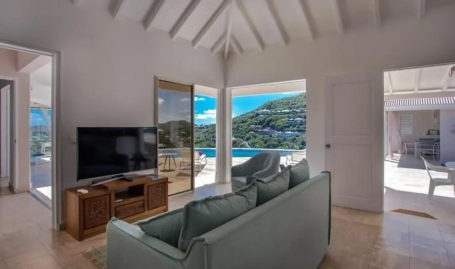 Ocean Bungalow Villa With Spectacular Bay Views Marigot